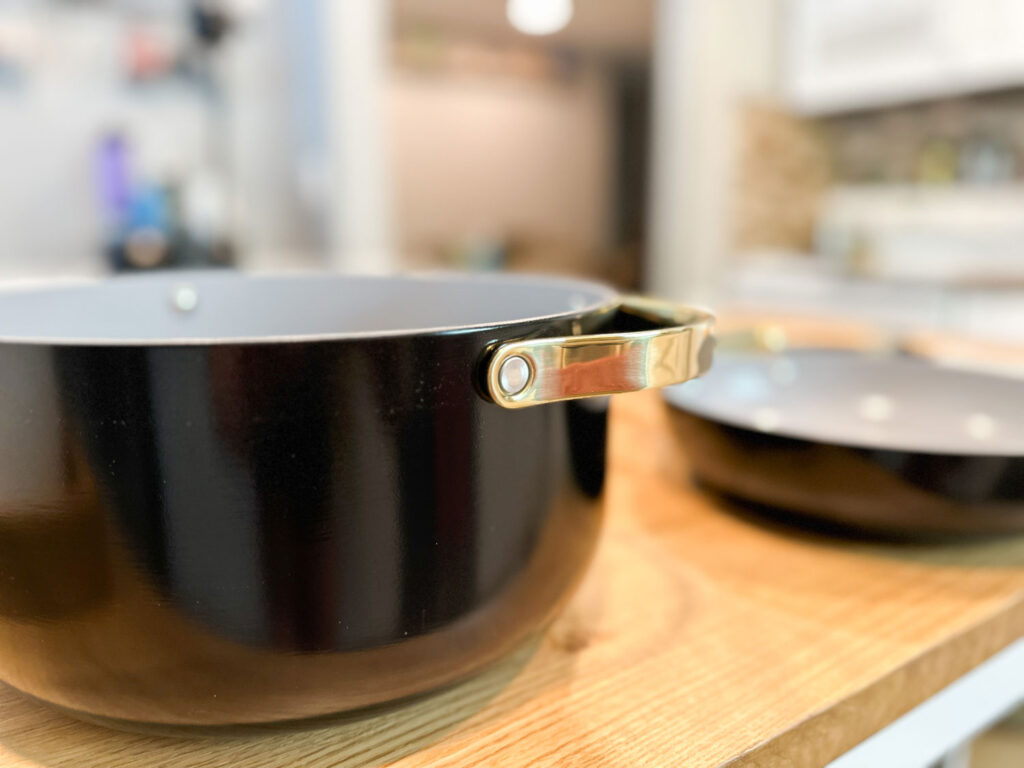 caraway pots and pans 100% non-toxic ceramic cookware