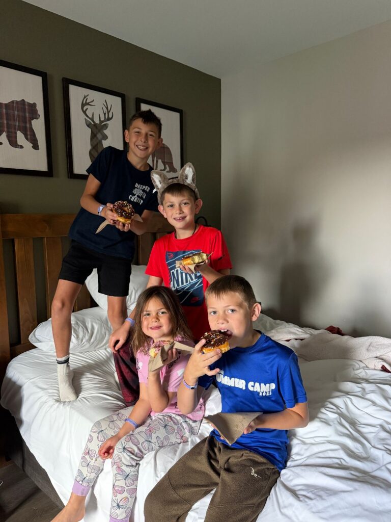 Family travel destination with everything in one place for kids